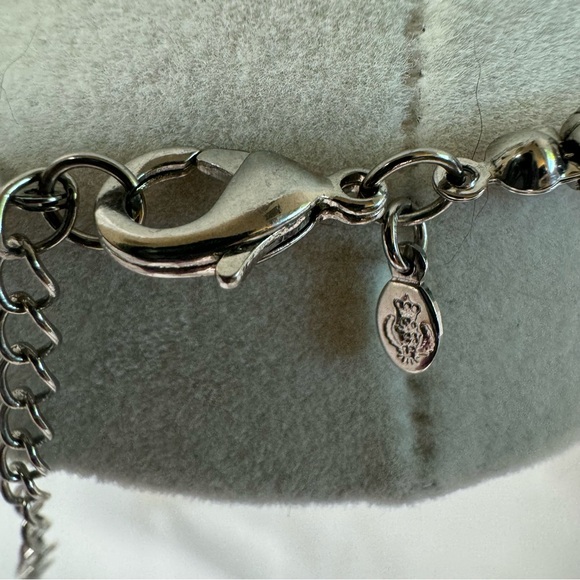 Premier Designs Faux Turquoise & Brown Glass Stone Chunky Beaded Necklace - Picture 3 of 4